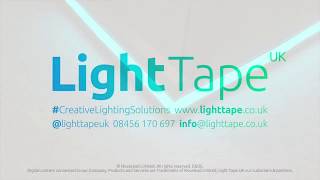 Light Tape Plinth Lighting Installation Demonstration [upl. by Necila]