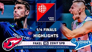 Fakel vs Zenit SPB  14 Finals  Highlights  Russian Revas Cup [upl. by Levins]