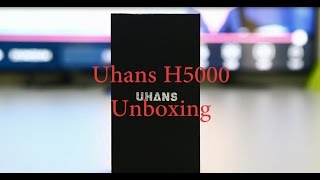 UHANS H5000 Unboxing [upl. by Lenna]