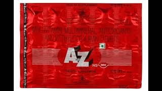 A TO Z MULTIVITAMIN TABLET [upl. by Irafat172]