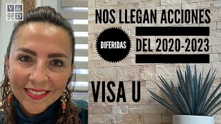 Super Noticias VISA U Permisos de Trabajo de 2020 2021 2022 y 2023 [upl. by Odrarebe]