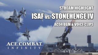 Ace Combat Infinity ISAF vs STONEHENGE RETURNS IV [upl. by Berky]