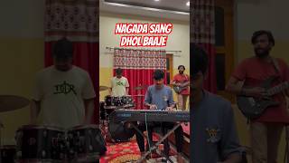 Nagada Sang Dhol live cover livemusic liveband guitar viralvideo viralshorts music newsong [upl. by Russ]