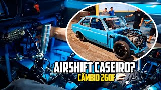 AIRSHIFT CASEIRO no CÂMBIO 260F ALEXANDRE VEM COM NOVIDADES NO CHEVETTE [upl. by Essy136]