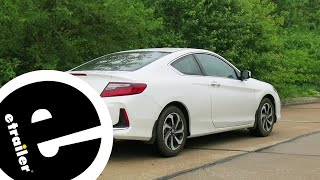 etrailer  How to Set Up Your DrawTite Sportframe Trailer Hitch Receiver on a 2016 Honda Accord [upl. by Frech]