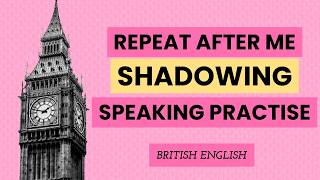 TRAVEL RepeatAfterMe and Shadowing Speaking Practice  Easy Phrases about Traveling [upl. by Yspyg]