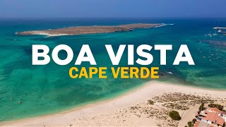 BOA VISTA CAPE VERDE Travel Guide to ALL top sights in 4K  DRONE [upl. by Berliner630]