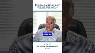 How To Modify Parenting Time  ChooseGoldmancom [upl. by Baudin901]