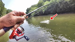 Smallmouth Bass Simply Cant Resist This Bait [upl. by Cheffetz]