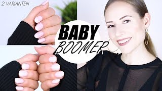 Babyboomer Nägel mit UVLack selber machen  Nails »Lalalunia« [upl. by Ycniuqed]