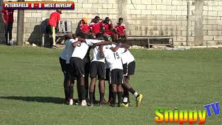 Petersfield vs West Development Westmoreland Under 15 Finals [upl. by Einnaoj]