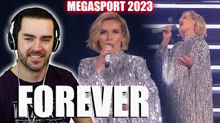 FOREVER Polina Gagarina Reaction Megasport 2023 [upl. by Amethist]