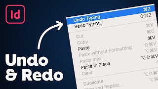 How to Undo in InDesign [upl. by Weber]