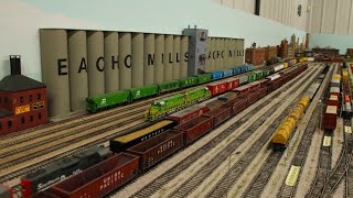 Insane Model Train Action amp Variety at K10s HO Scale Trains 12223 [upl. by Arihday]