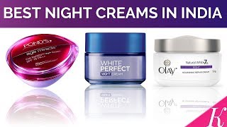 10 Best Night Creams in India with Price  Night Creams for Indian and Asian Skin Types  2017 [upl. by Hughes]