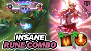 THIS RUNE COMBO MAKES AHRI SO POWERFUL 🔥 Ahri Wild Rift Gameplay [upl. by Sandy]