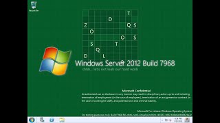 Taking a look at Windows Server 2012 Build 7968 [upl. by Ardnassak339]