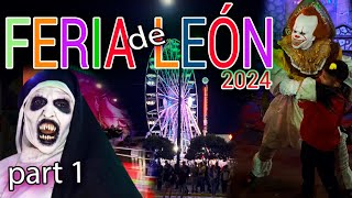 FERIA DE LEÓN 2024 in 4K  León Guanajuato México  Walking Tour Part 1 DJI Osmo Pocket 3 [upl. by Knarf]