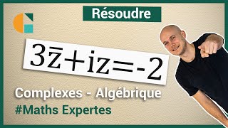 ÉQUATION dun nombre Complexe avec son CONJUGUÉ  exercice corrigé  Maths Expertes Terminale [upl. by Epperson]