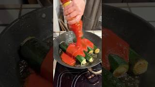 🇮🇹Zucchine ripiene con polpettine fritte🇮🇹 parpachef 360italymarket recipe [upl. by Weinshienk]