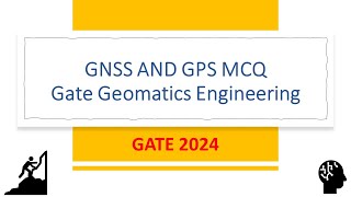 GNSS AND GPS MCQ SERIES PART2  GATE GEOMATICS ENGINEERING  gategeomaticsengineering GATE2024 GE [upl. by Lida]