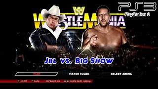 WWE 2K14 PS3  JBL WM 21 VS Big Show Retro WM 25 2KmClassic [upl. by Eboj]