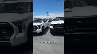 Which Truck Is Best 2025 Rebel vs Toyota Tundra [upl. by Lewan91]