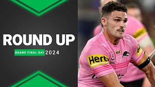 NRL 2024  Round Up  Grand Final Day [upl. by Eidnalem]