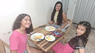 Jantar na casa da nossa prima Sofia fricase de frango [upl. by Notelrac846]