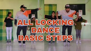 locking dance all basic steps [upl. by Kinna]