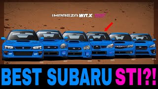 What is the BEST Subaru Impreza STI Generation [upl. by Eversole]