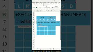 Calendario Dinamico En Excel [upl. by Thanh232]