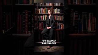 Rare Book Specialist Rebecca Her Journey on Bauman Rare Books TV Show [upl. by Burack]