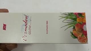 Dermadew Glow Face Wash  Dermadew Glow Face Wash Sulphate Free  Dermadew Glow Face Wash Uses Hindi [upl. by Ayikin364]