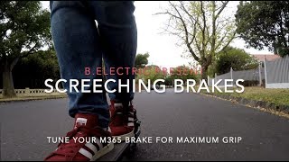 Screeching Brakes  How to adjust your M365 electric scooter brakes for maximum grip [upl. by Atirec]