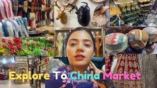 China Market Rawalpindi  Big Wholesale Market Rawalpindi  Home Decoration ideas  Winter Dresses [upl. by Abijah535]