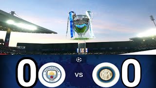 Manchester City Vs Inter Milan 00  UEFA Champions League 2024  Match highlights [upl. by Eelyram]