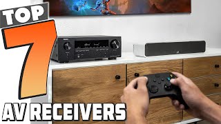 Top 7 Best AV Receivers to Consider Maximize Your Audio 2024 [upl. by Beker]