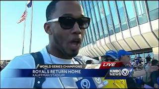 Alcides Escobar offers big thank you to Royals fans [upl. by Inatsed856]