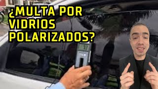 🔴 ¿Se puede circular con vidrios polarizados [upl. by Aridan788]