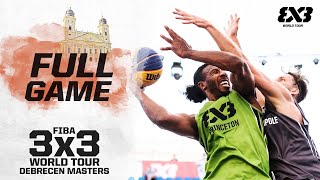 Princeton v Marijampolé  Full Game  FIBA 3x3 World Tour  Debrecen 2022 [upl. by Anoyk]