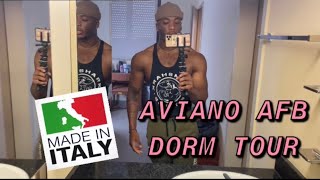 🇮🇹AVIANO AIR FORCE BASE DORM TOUR🇮🇹 [upl. by Thirzi]