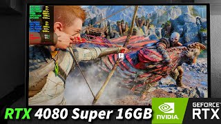 God of War Ragnarök  RTX 4080 Super 16GB  Samsung Odyssey OLED G6 27quot 360 Hz [upl. by Bastian]