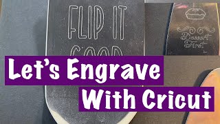 Engrave with the Cricut Maker 3 a quick tutorial easy DIY [upl. by Rodrigo]