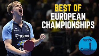 Best of European Table Tennis Championships 2023 [upl. by Ahcmis]