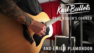 Karl Bullets  Dear Coachs Corner Propagandhi cover [upl. by Esorlatsyrc261]