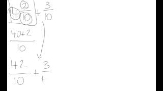 Adding mixed fractions  same denominator [upl. by Cran]