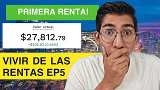 FIBRAS  Cobré mi PRIMERA RENTA EP5 Tutorial [upl. by Sevik]