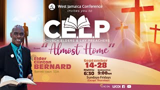 CELP  Harrison SDA w Elder Clinton Bernard  Sunday Sept 15 2024 [upl. by Patsy]