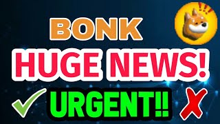 Bonk News Today Bonk coin Price Prediction update [upl. by Waring]